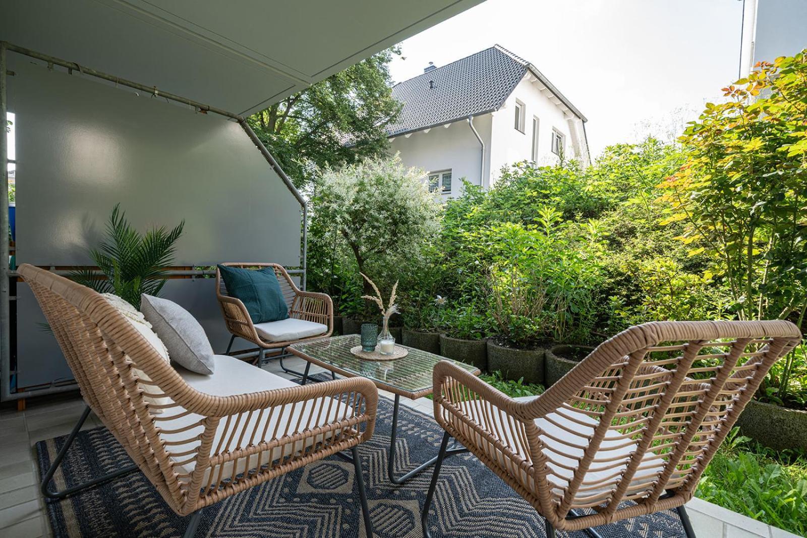 Benville Pirna - Modern - Familie - Terrasse Luaran gambar